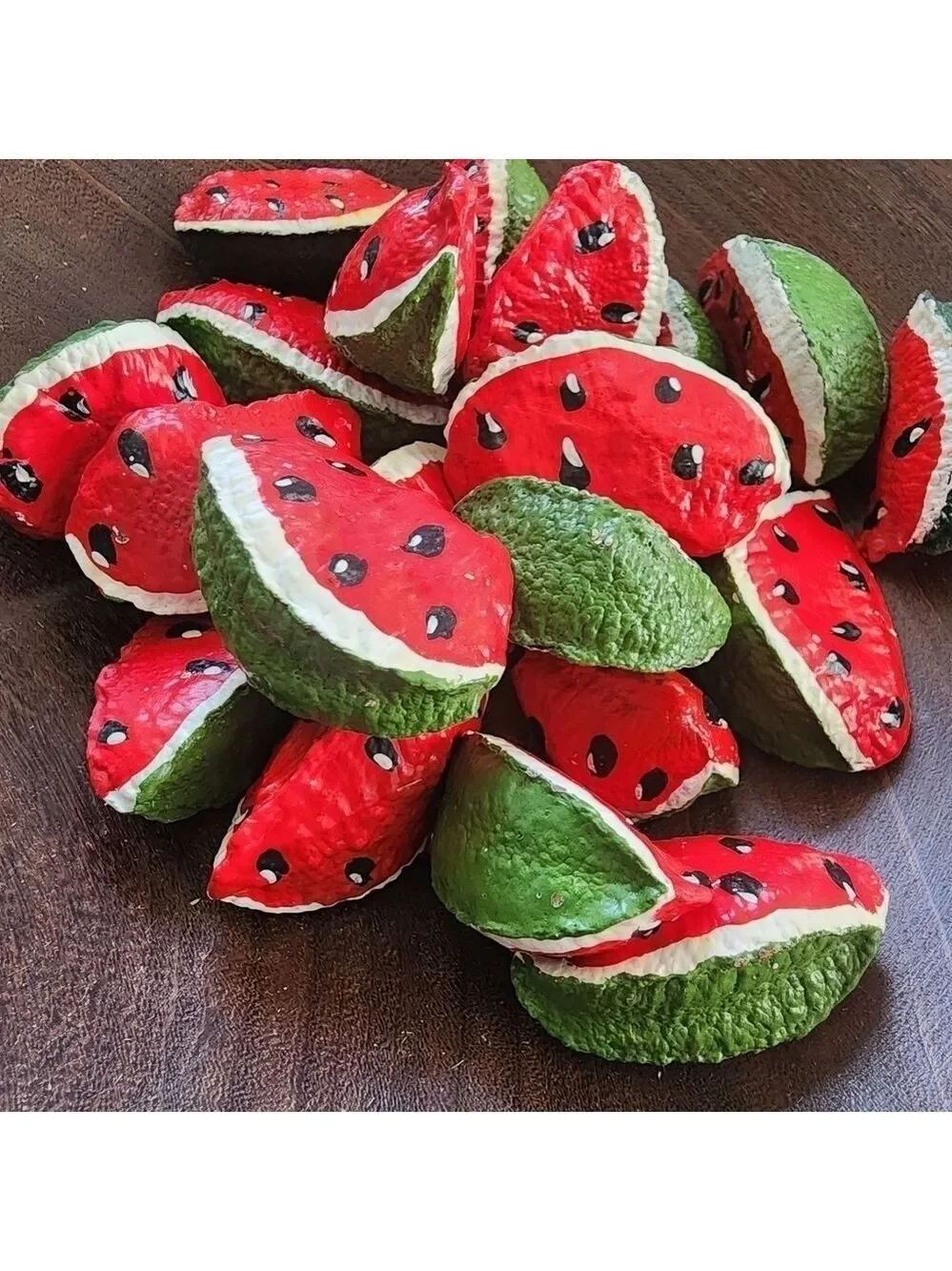 Hand Crafted handpainted watermelon